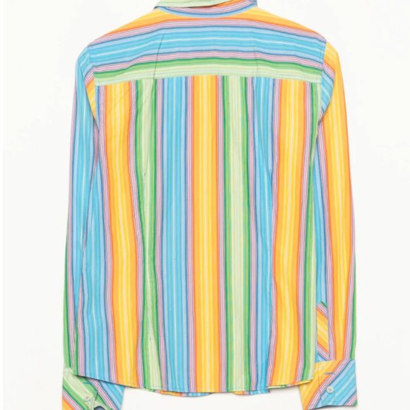 HP👌Trend Alert! Multicolour shirt M (US 10) - Picture 4 of 11